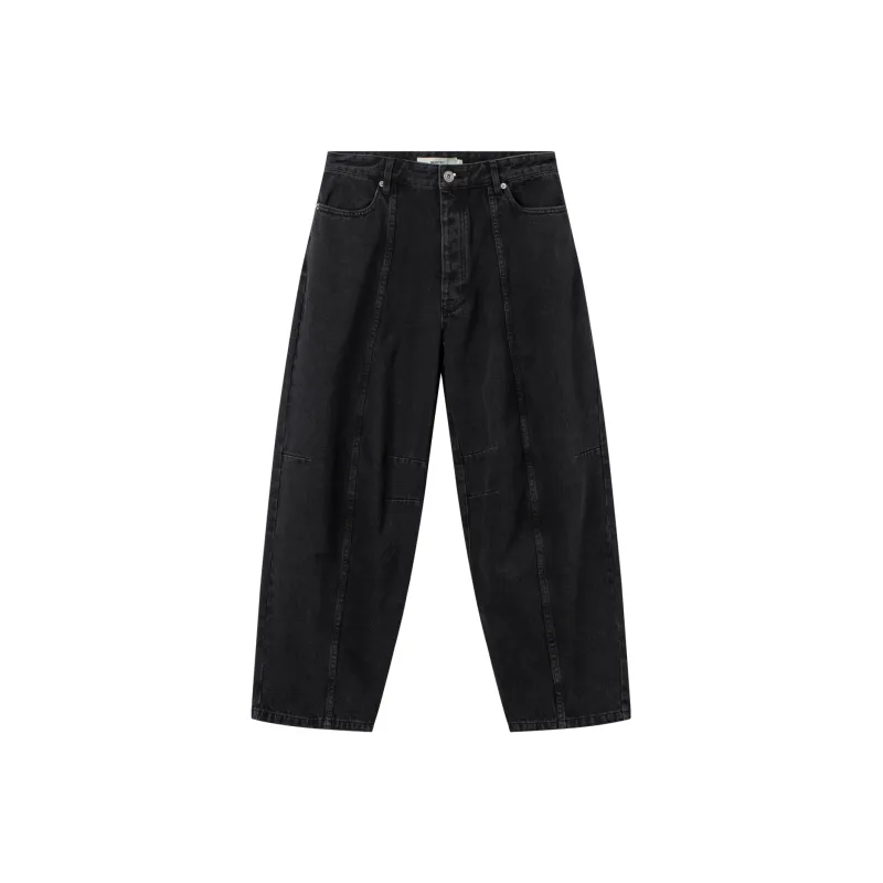 MODITEC Straight Jeans Unisex Black-0