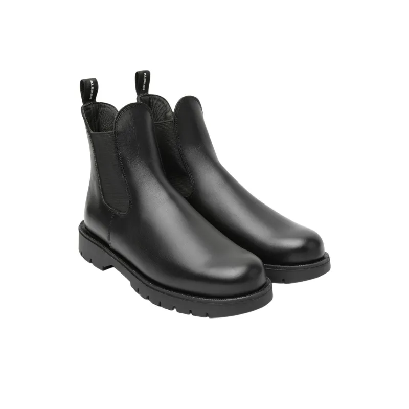 KLEMAN CLEON MANUFACTURE TONNANT Short Chelsea Boots 2.5cm Unisex Black-1
