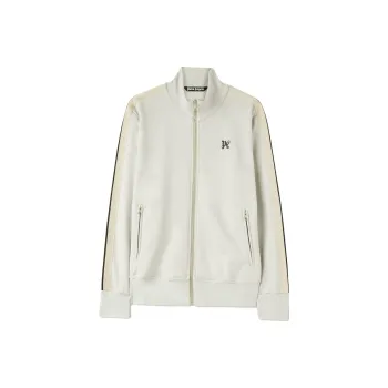 PALM ANGELS Monogram Embroidered Zipped Jacket