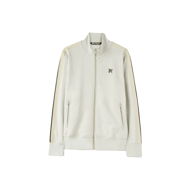 PALM ANGELS Monogram Embroidered Zipped Jacket-0