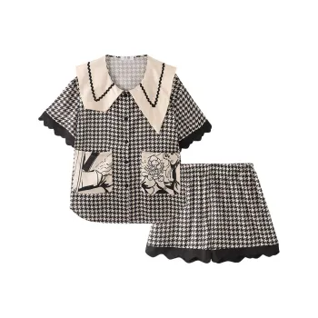 Qiao Ni Tong Pajama Set Women's Image Color