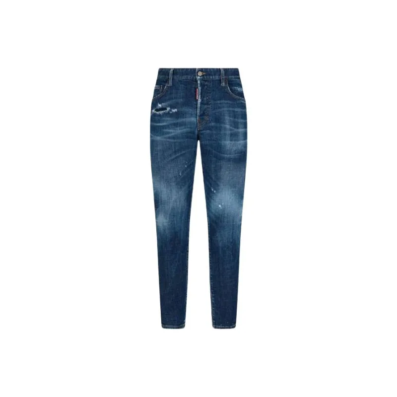 DSQUARED 2 Super Twinky Distressed Skinny Jeans-0
