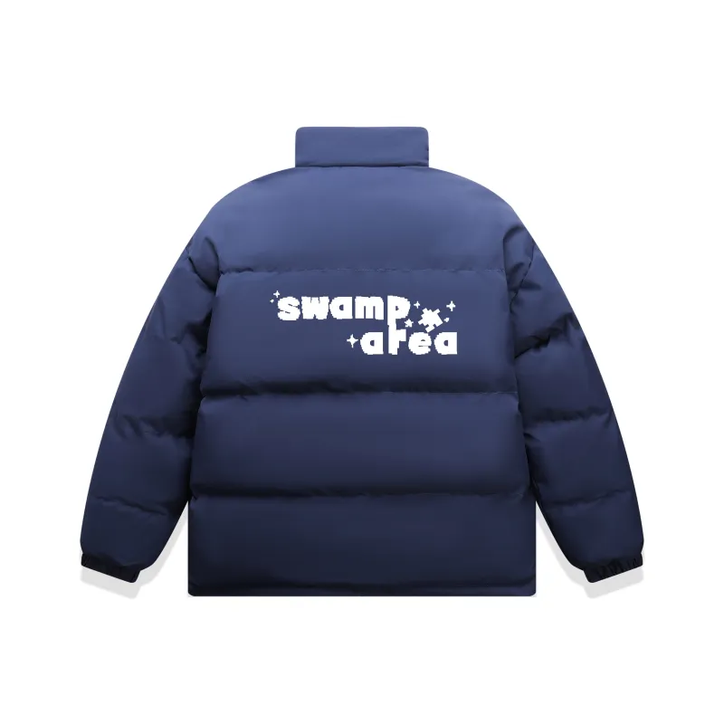 SWAMP AREA Puffer Jacket Unisex-4