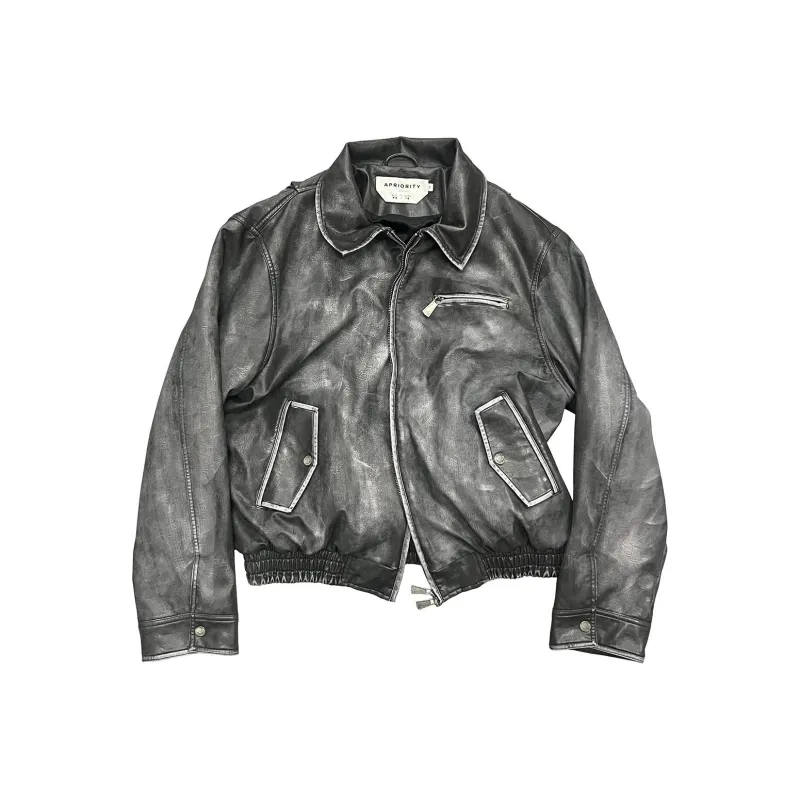 Apriority Clothing Jackets Coats Unisex Dark Gray-0