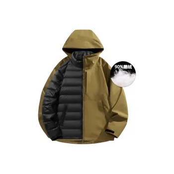 JUNGLE PANDA Water Resistant Windproof Breathable Wear Resistant Warm Windbreaker Jacket Unisex
