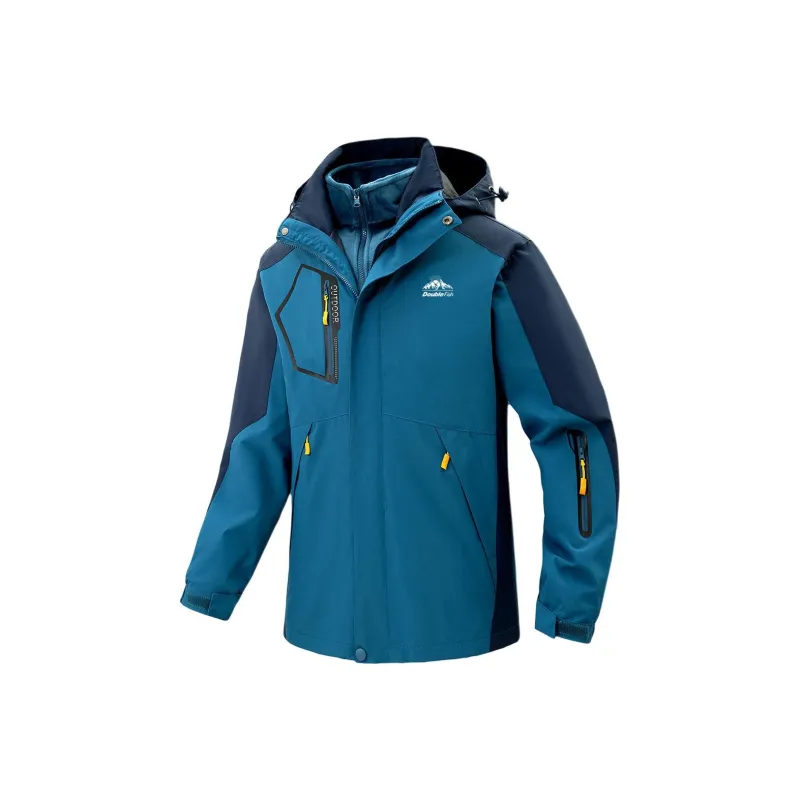 DOUBLEFISH Waterproof And Windproof Windbreaker Jacket Unisex-9