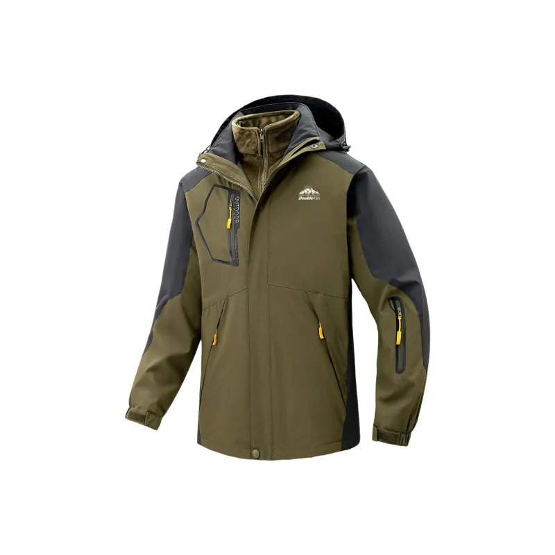 DOUBLEFISH Waterproof And Windproof Windbreaker Jacket Unisex-6