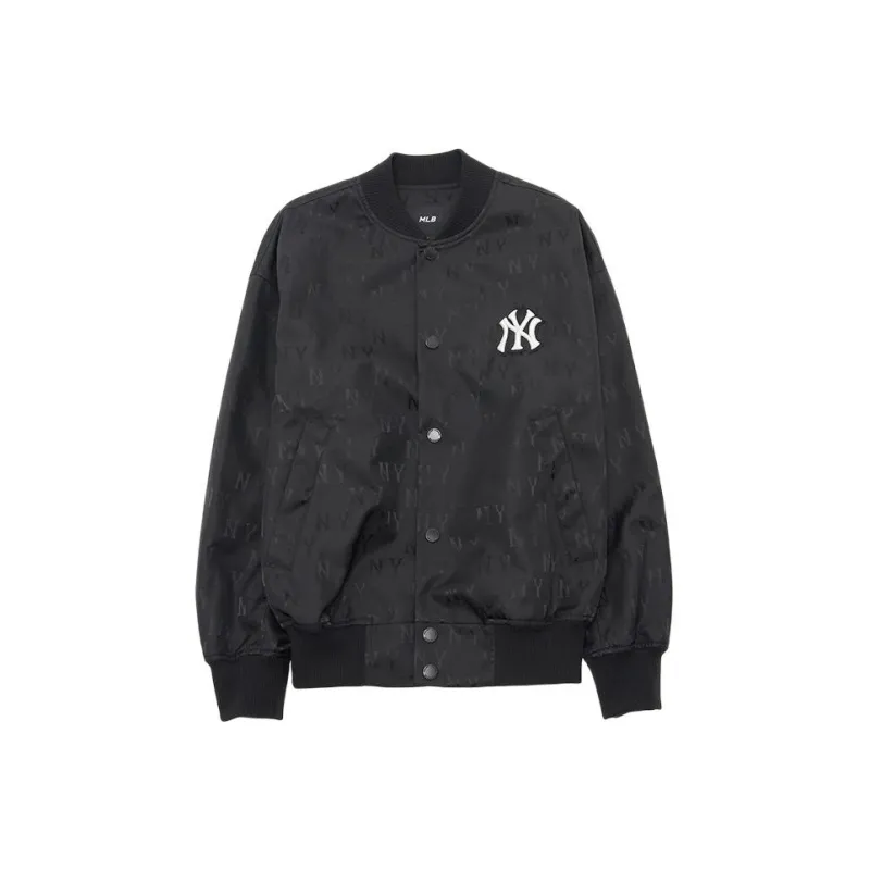 MLB SS24 Baseball Jacket Unisex Black-0