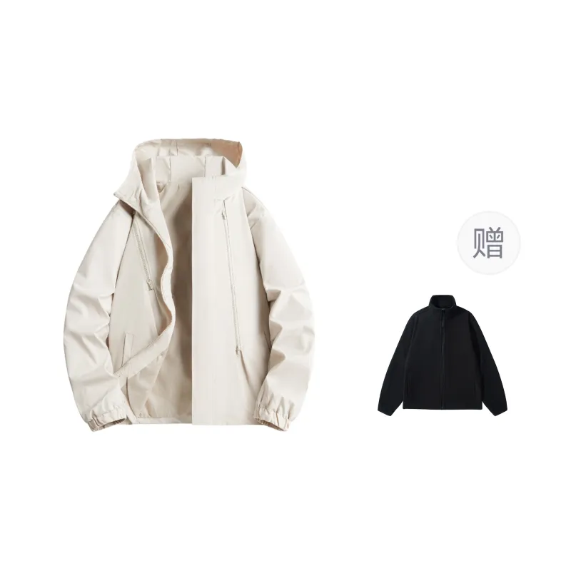 Feiyue Water-Resistant Windproof And Water-Repellent Windbreaker Jacket Unisex-8