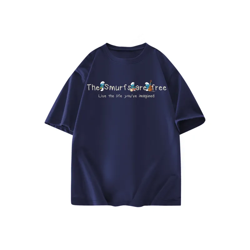 The Smurfs T Shirts Unisex-18