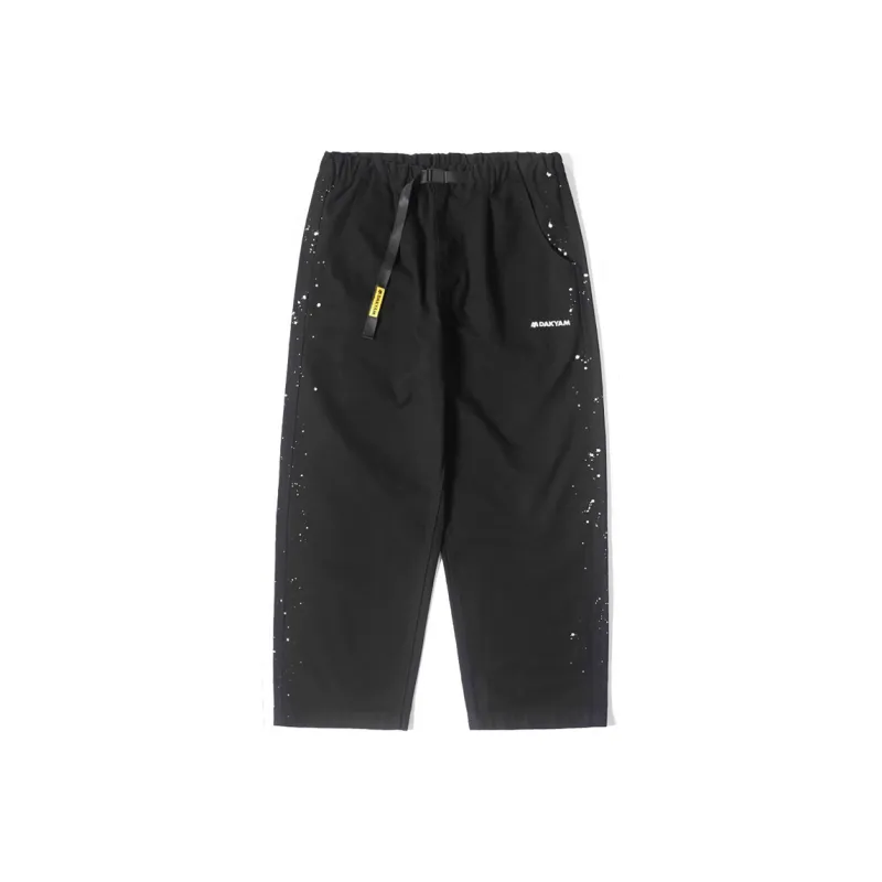 DAKYAM Straight Jeans Unisex Black-0