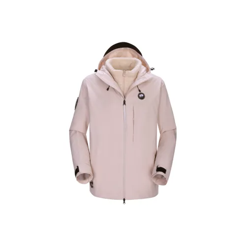 Panda Carefree Play Series Warm Breathable Water Resistant Rainproof Windproof Windbreaker strukturierter River Unisex