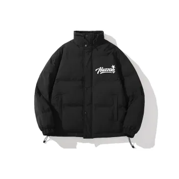 Huzzah Puffer Jacket Unisex Black