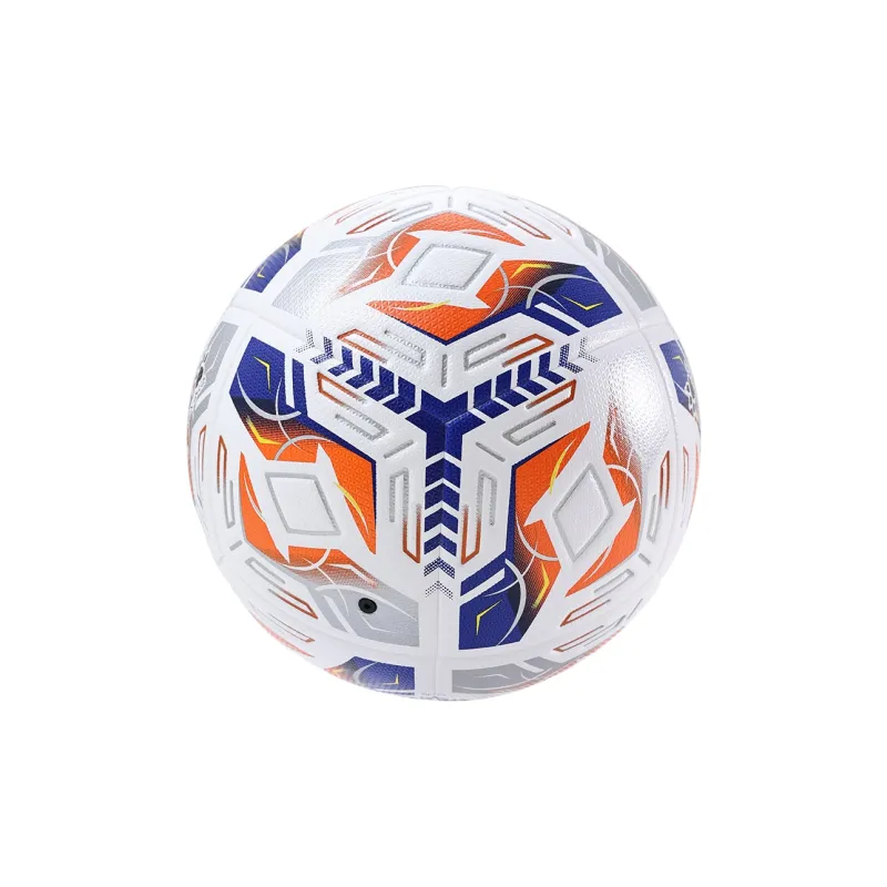 KELME Size 5 Soccer PU Seamless Thermal bonding Unisex White Orange-3