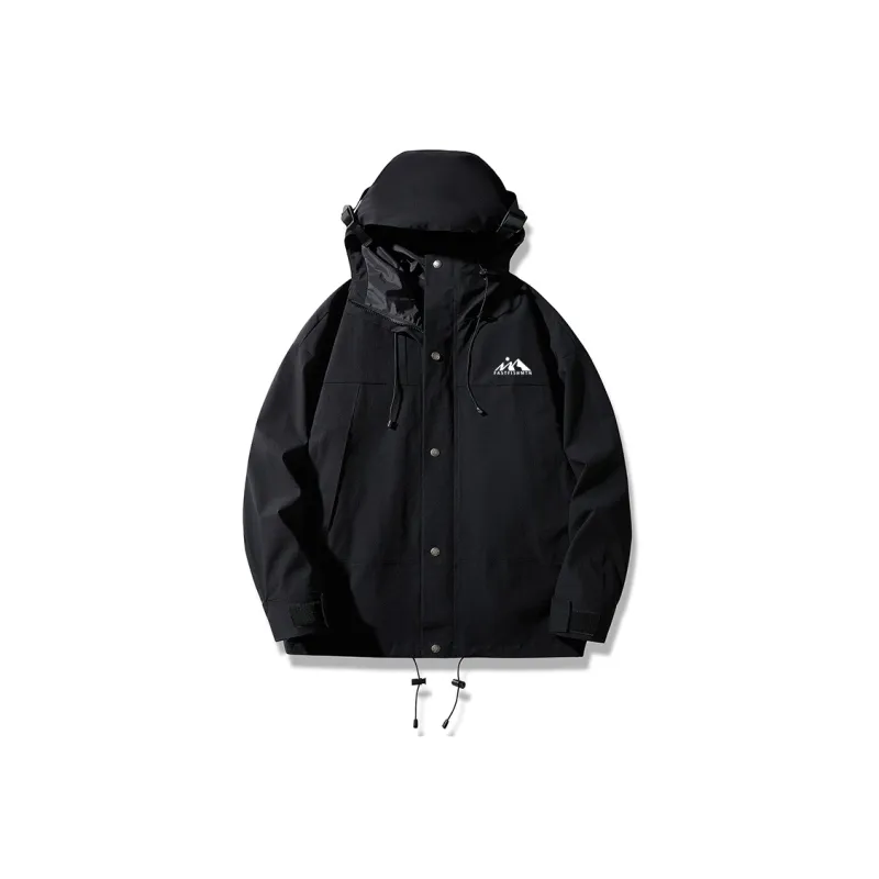 FASTFISH Water Resistant Windproof Warm Cold Resistant Windbreaker Jacket Unisex-14