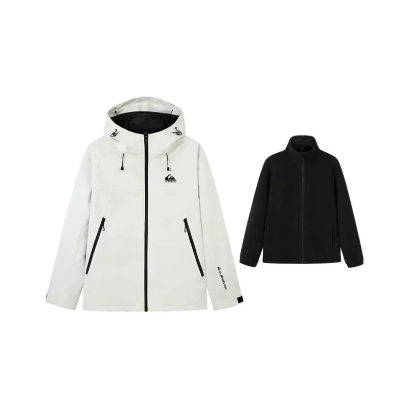 Quiksilver Outdoor Hiking Waterproof, Windproof, Thermal, Cold Resistant Windbreaker Jacket Unisex-5