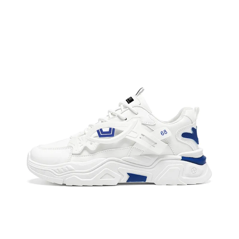 YUZHAOLIN Anti-Slip Wear-Resistant Low-Top Chunky Sneakers Men's-7