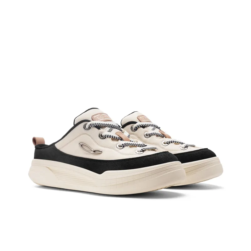 LOXKI Alpha Round Shoes Ease Low Top Canvas Shoes Unisex-3