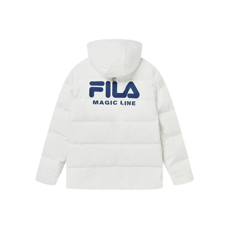 FILA Down Jacket Men's Standard White-0