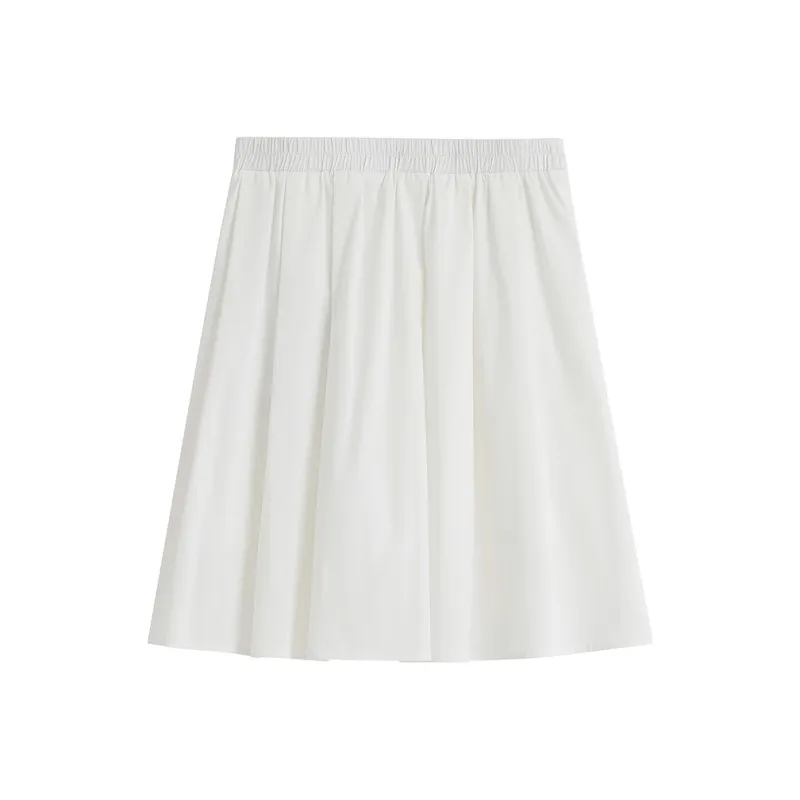 Inman Casual Short Skirts Women's White-1