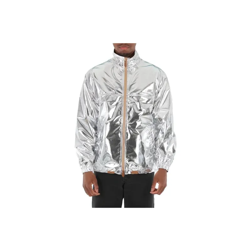 Burberry Jackets Men Silver-0