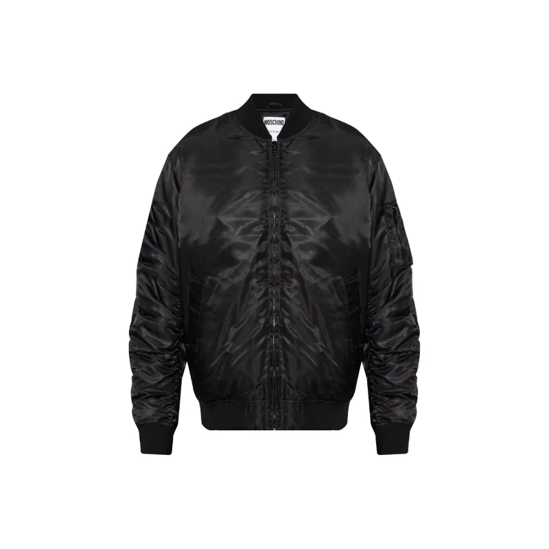 MOSCHINO Zip up Padded Bomber Jacket-0