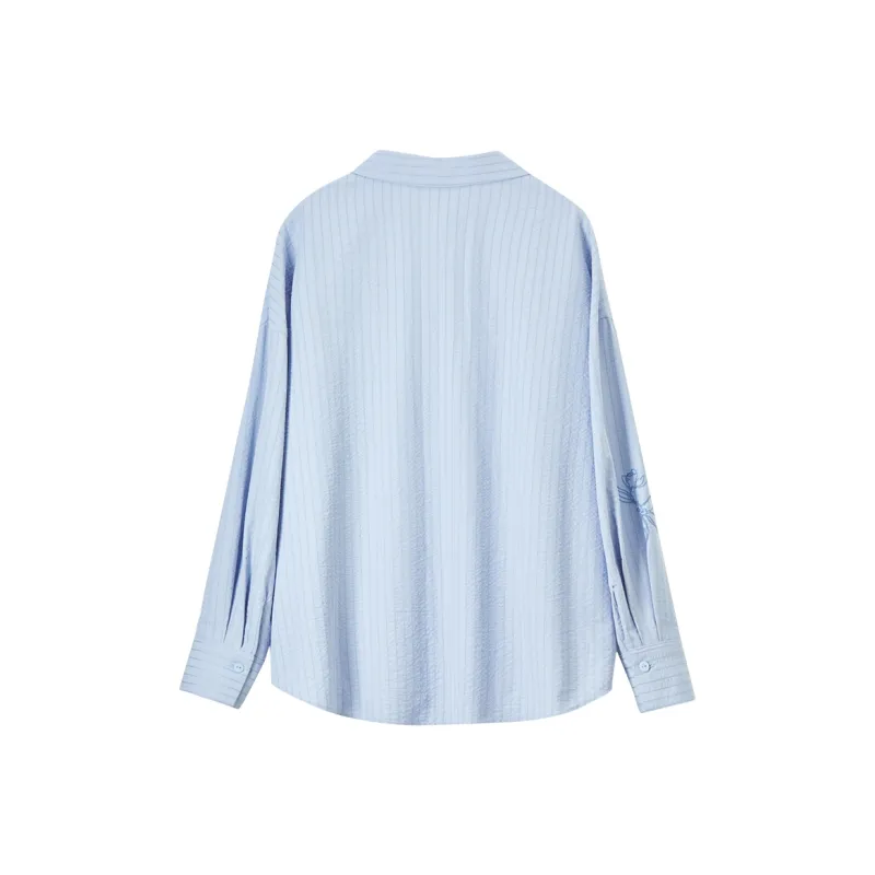 SENTUBILA Shirt Women's Gray Blue-1