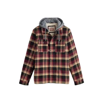 Levi’s Jackets Coats Men's Red Plaid