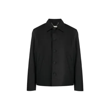 CRAIG GREEN Quilted Buttoned Shirt Jacket