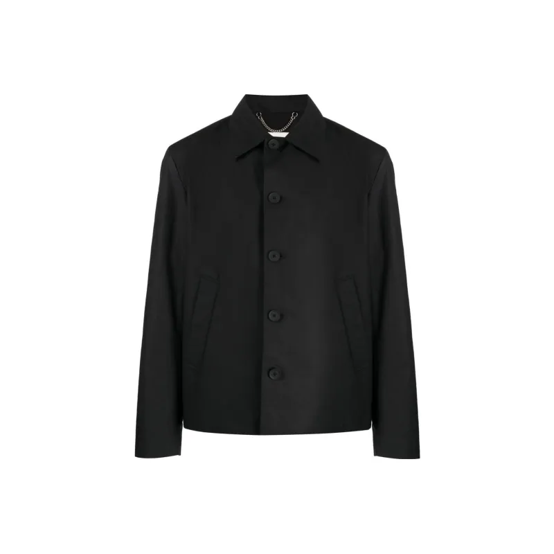 CRAIG GREEN Quilted Buttoned Shirt Jacket-0