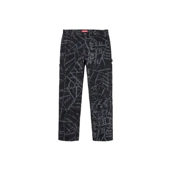 Supreme Gonz Map Denim Painter Pant