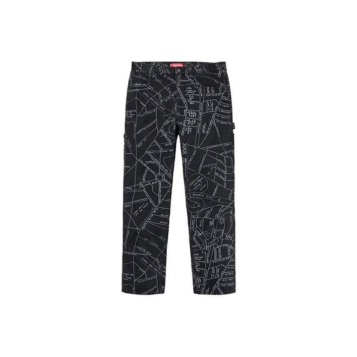 Supreme Gonz Map Denim Painter Pant-0