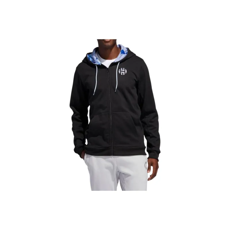 Adidas Harden HRDN FZ WINTER Jackets Coats Men's Black-0