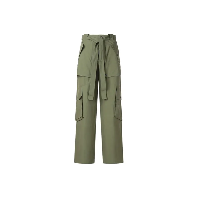 KENZO Cargo Pants Men Army Green-0