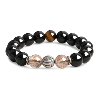 Lao Feng Xiang Obsidian Bracelets Unisex