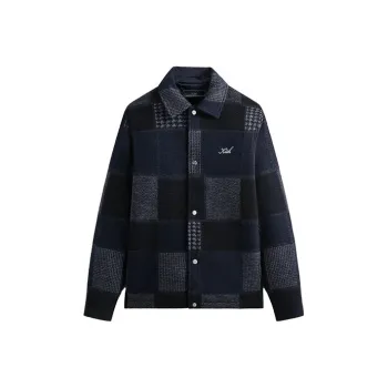KITH Patchwork Wool Coaches Jacket