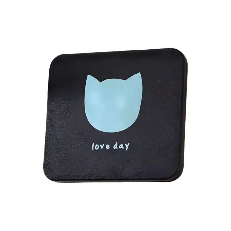 Gentle Welcome Foldable Mirror Mini HD Square Mirror On The Go Portable Double Sided-6