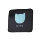 Kitten Black Shell Double-Sided Makeup Mirror