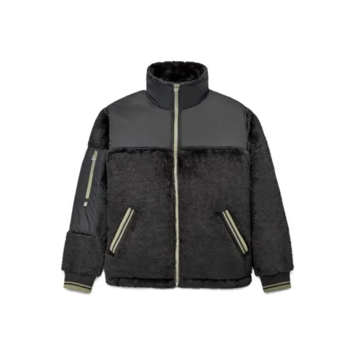 UGG Landyn Sporty Sherpa Jacket Jackets Coats Men's Coal-0