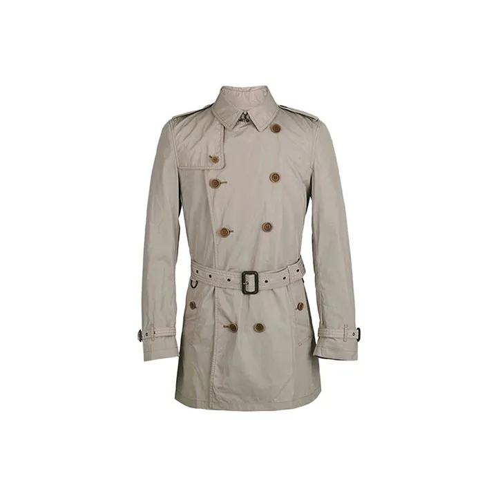 Burberry Trench Coat Men's Brown-0