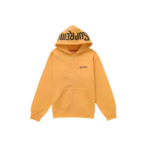 Supreme Mister Cartoon Zip Up Hooded Sweatshirt