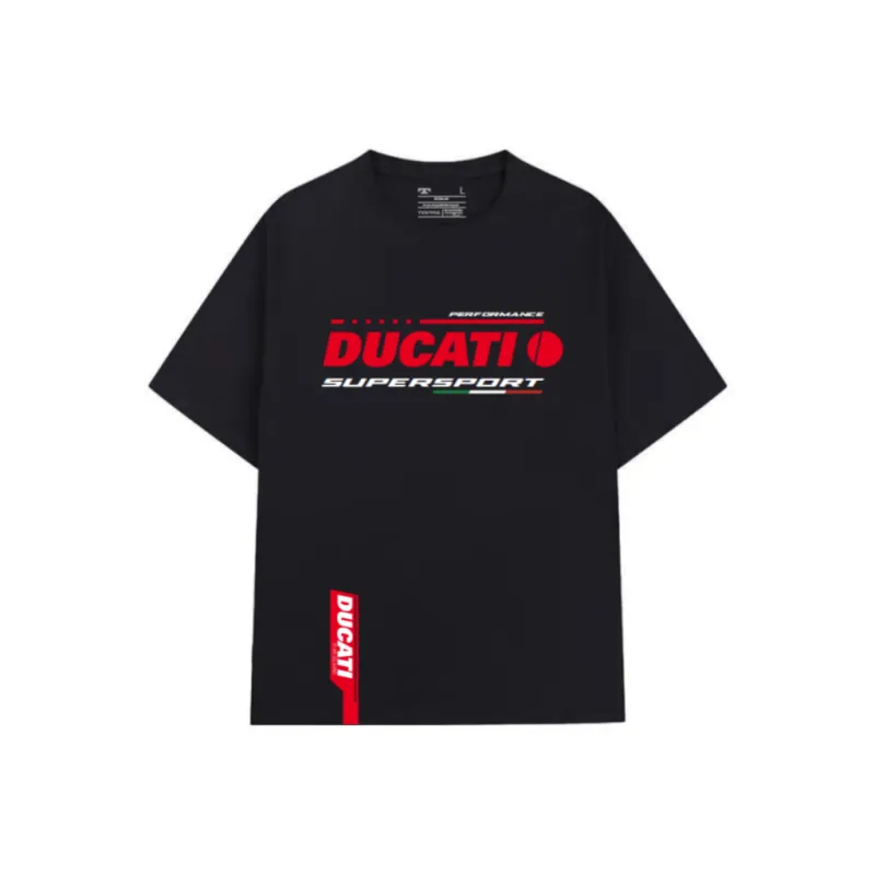 Topaz x DUCATI/, T Shirt Unisex Black-0
