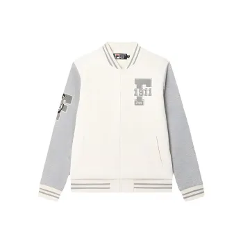 FILA Baseball Jacket Men's Steam White