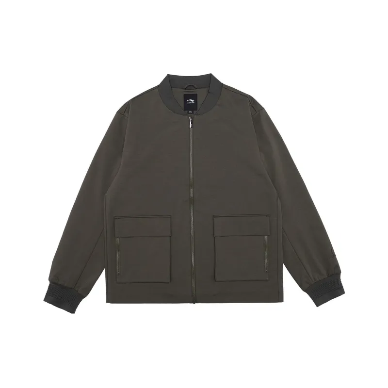 LI NING 1990 Commuter Series Jacket Men's Forest Green-0