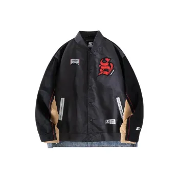 STARTER Baseball Jacket Unisex Gentleman Gray