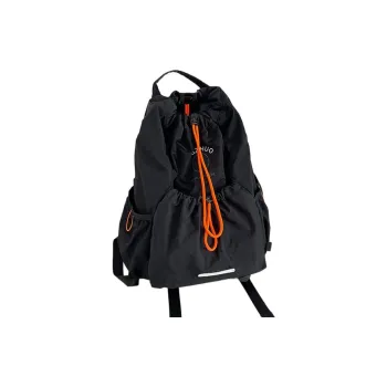 H YXIANG Nylon Backpack Unisex Multicolor