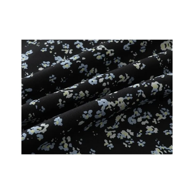 Jonah Anda Casual Long Skirt Women's Blue-2
