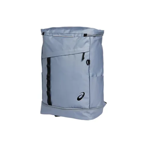 Asics Polyester Backpack Men's Light Blue