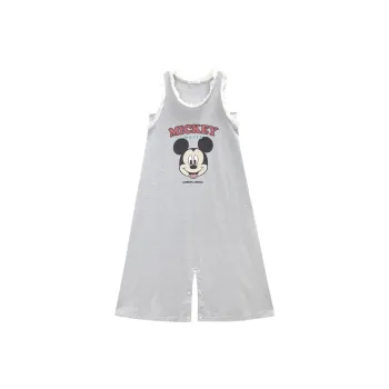 GUKOO x Disney Mickey Series Home Onesies Women's Medium Heather Gray