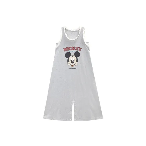 GUKOO x Disney Mickey Series Home Onesies Women's Medium Heather Gray